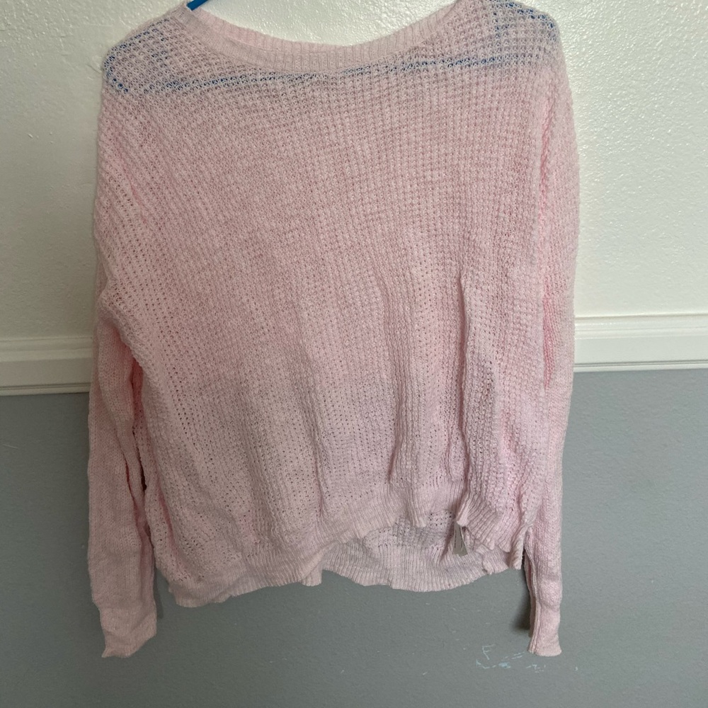 Pink sweater